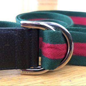 Gucci’s belt - one size fits all.